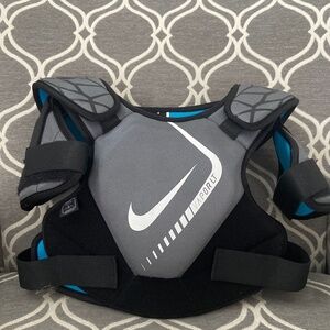 Boys lacrosse shoulder and chest pads